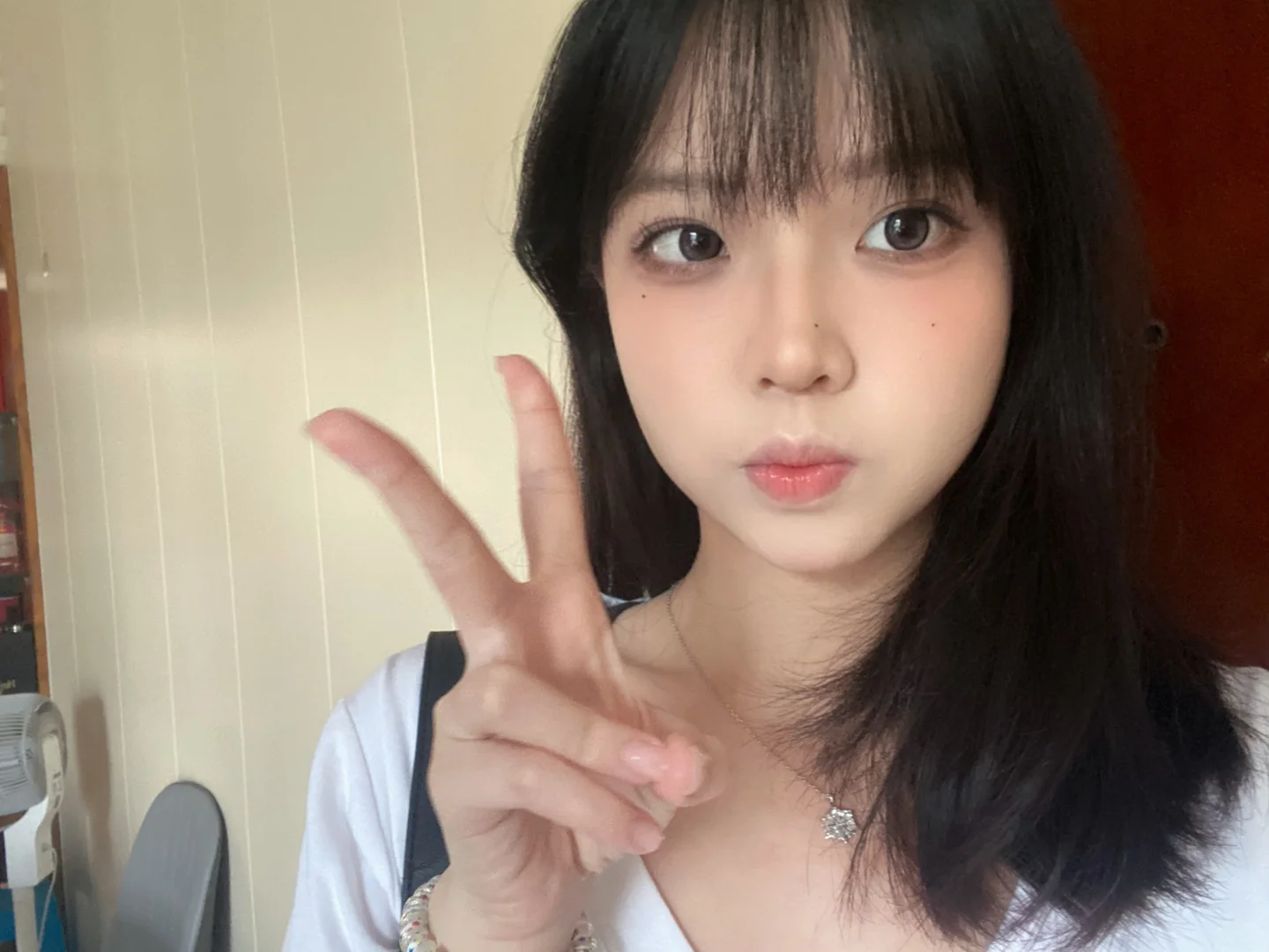 自拍存
