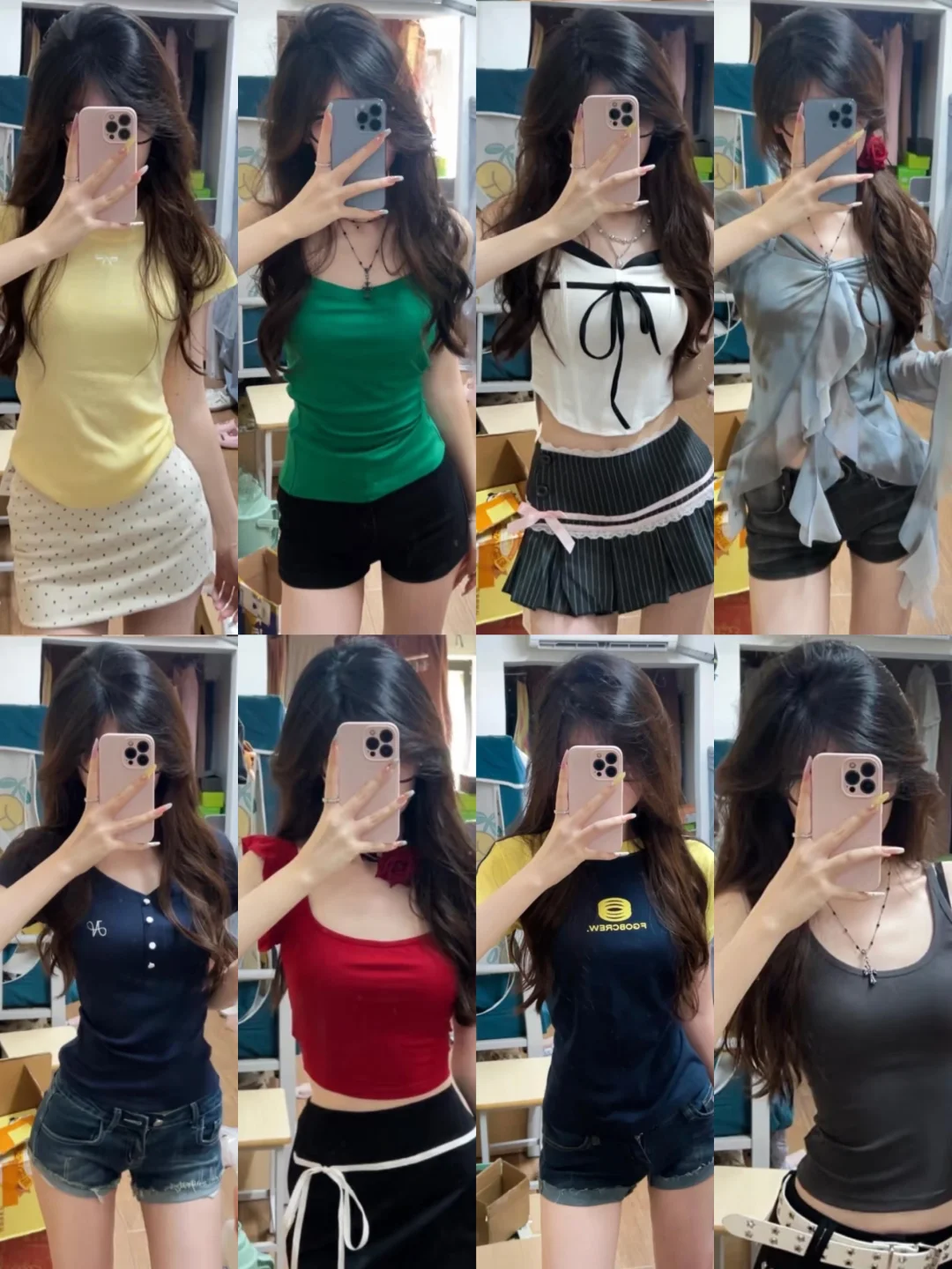 0⃣6⃣套|夏日氛围感穿搭辣妹合集