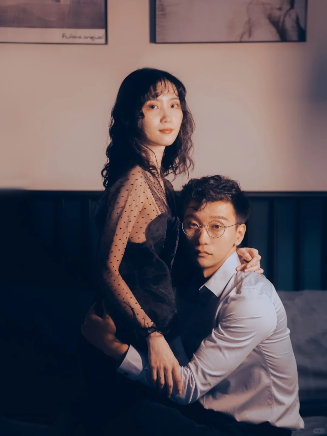 广州约拍丨禁欲系情侣写真