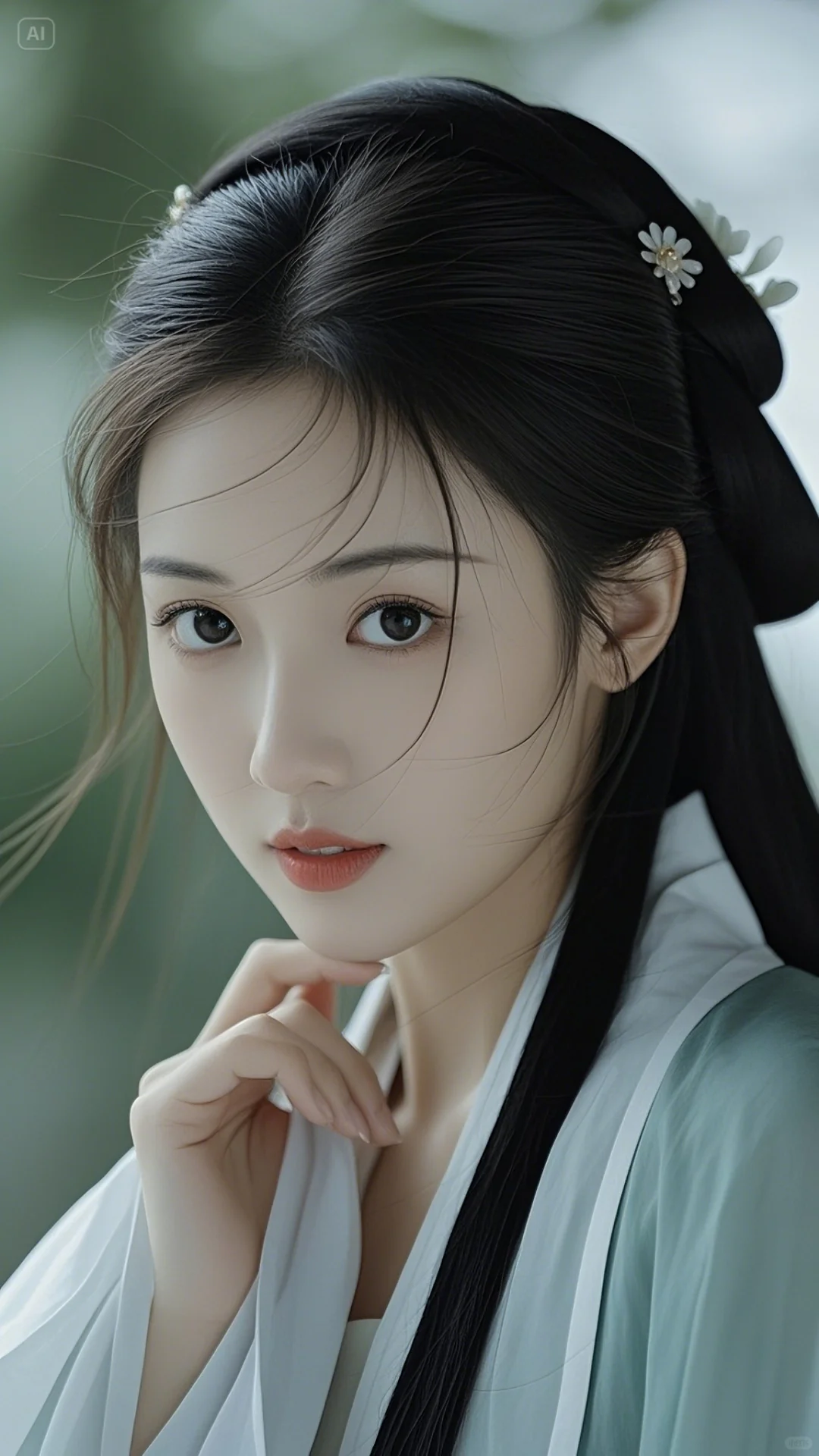 美女高清，素颜美女，天然去雕饰