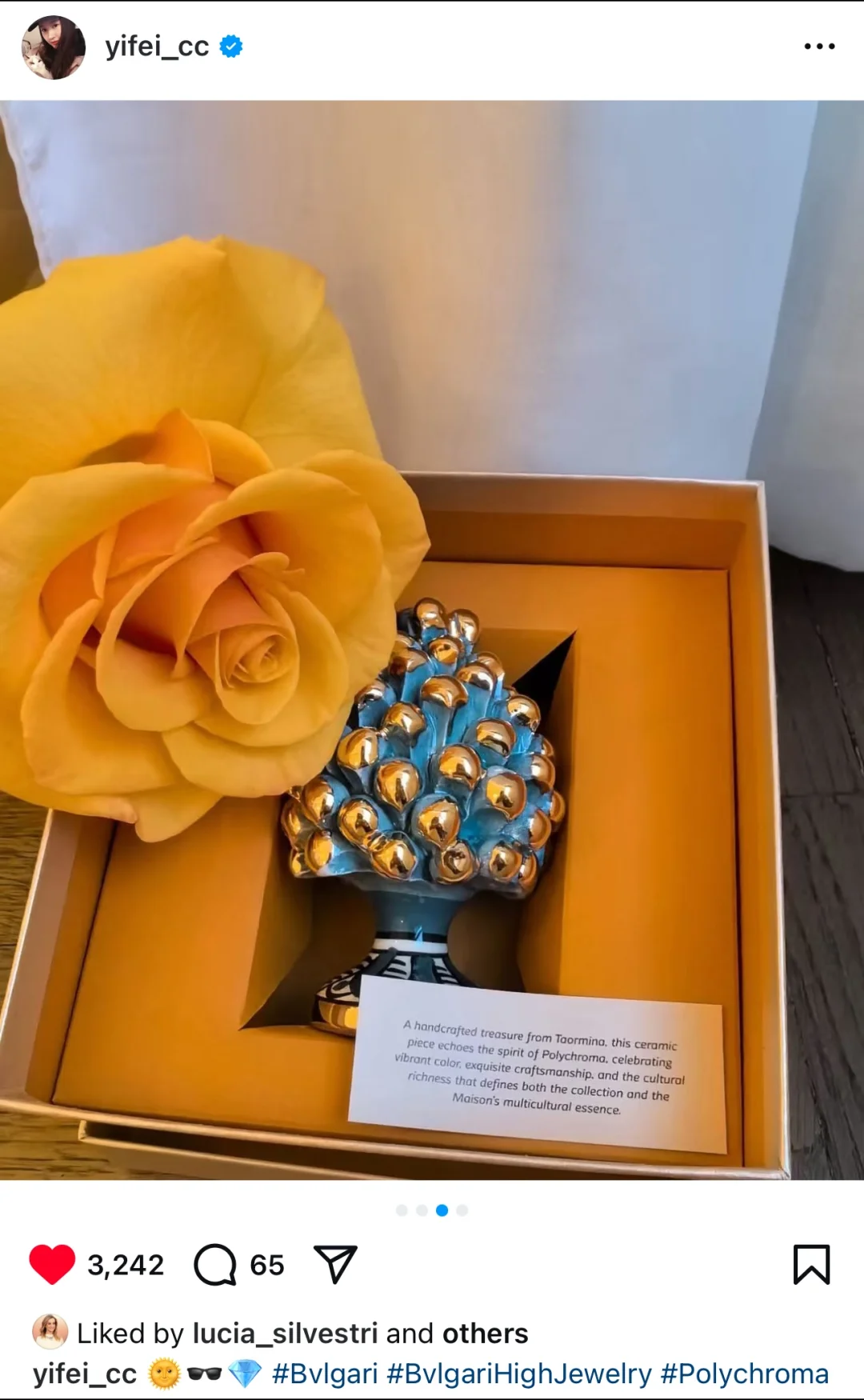 来自刘亦菲从西西里传来的美照好运壁纸头像