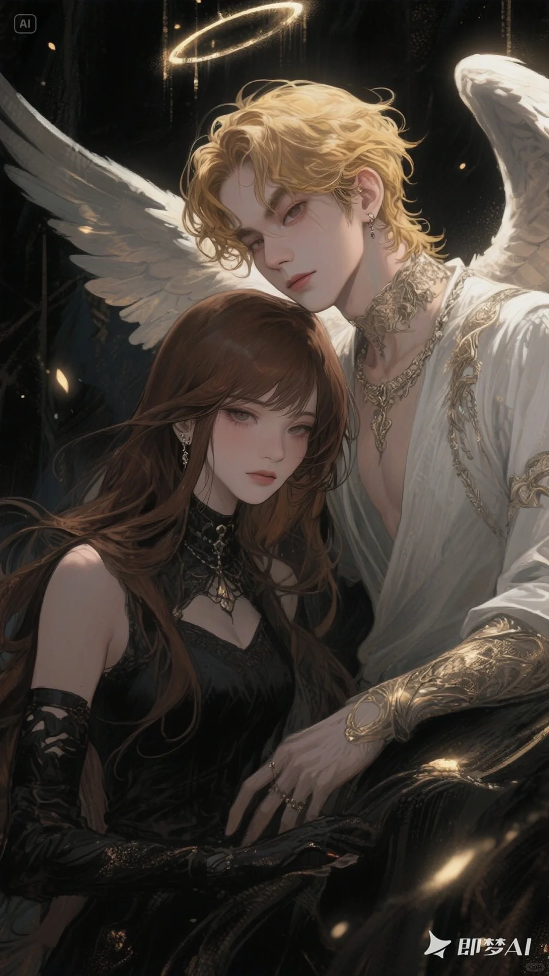 天使男遇上恶魔女