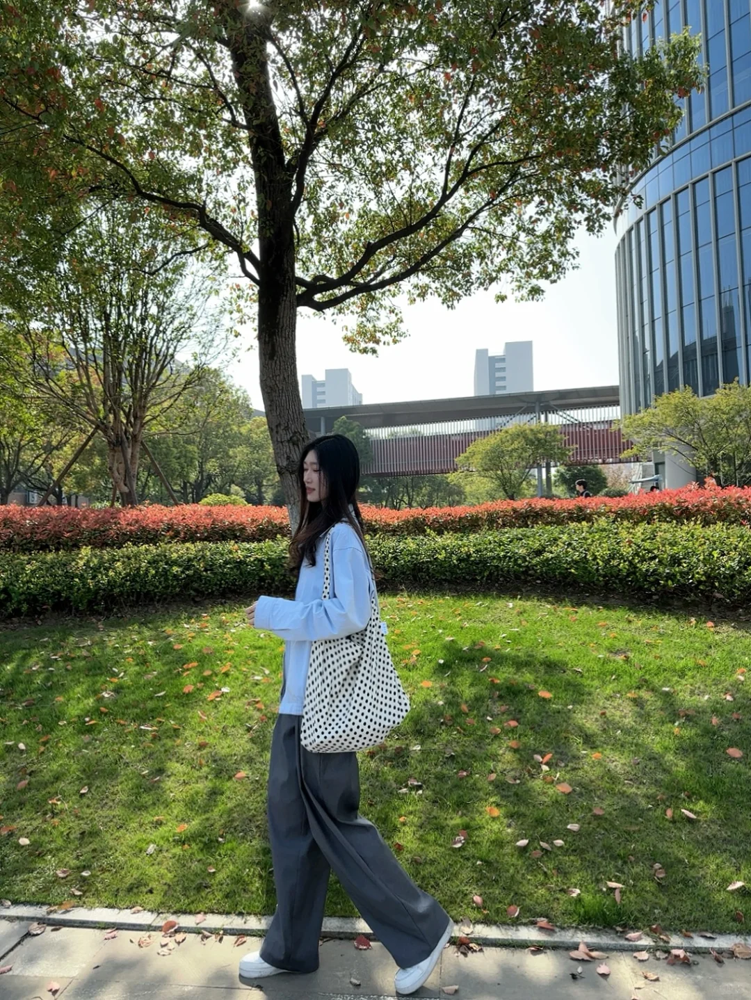 173 55｜高个子女大学生日常干净舒服穿搭！