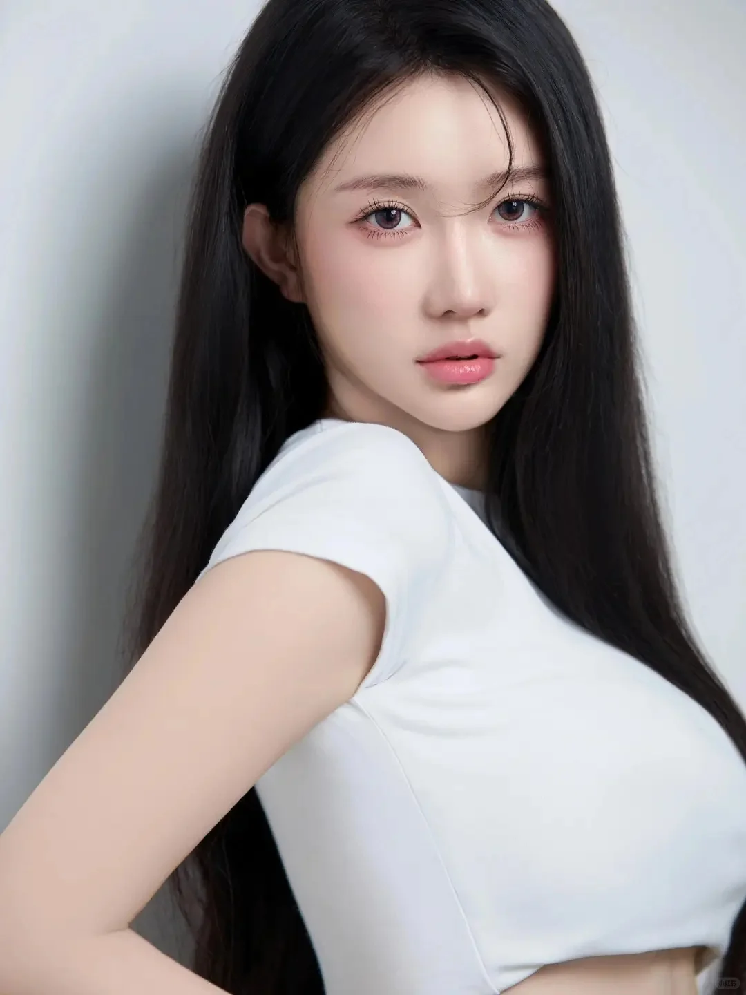 白墙拍照也出片，9个动作，白墙写真拍照人美