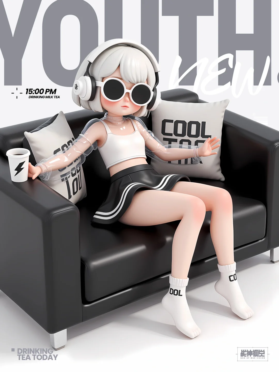 我服辣！AI做3D潮玩人物都看不出AI感了？