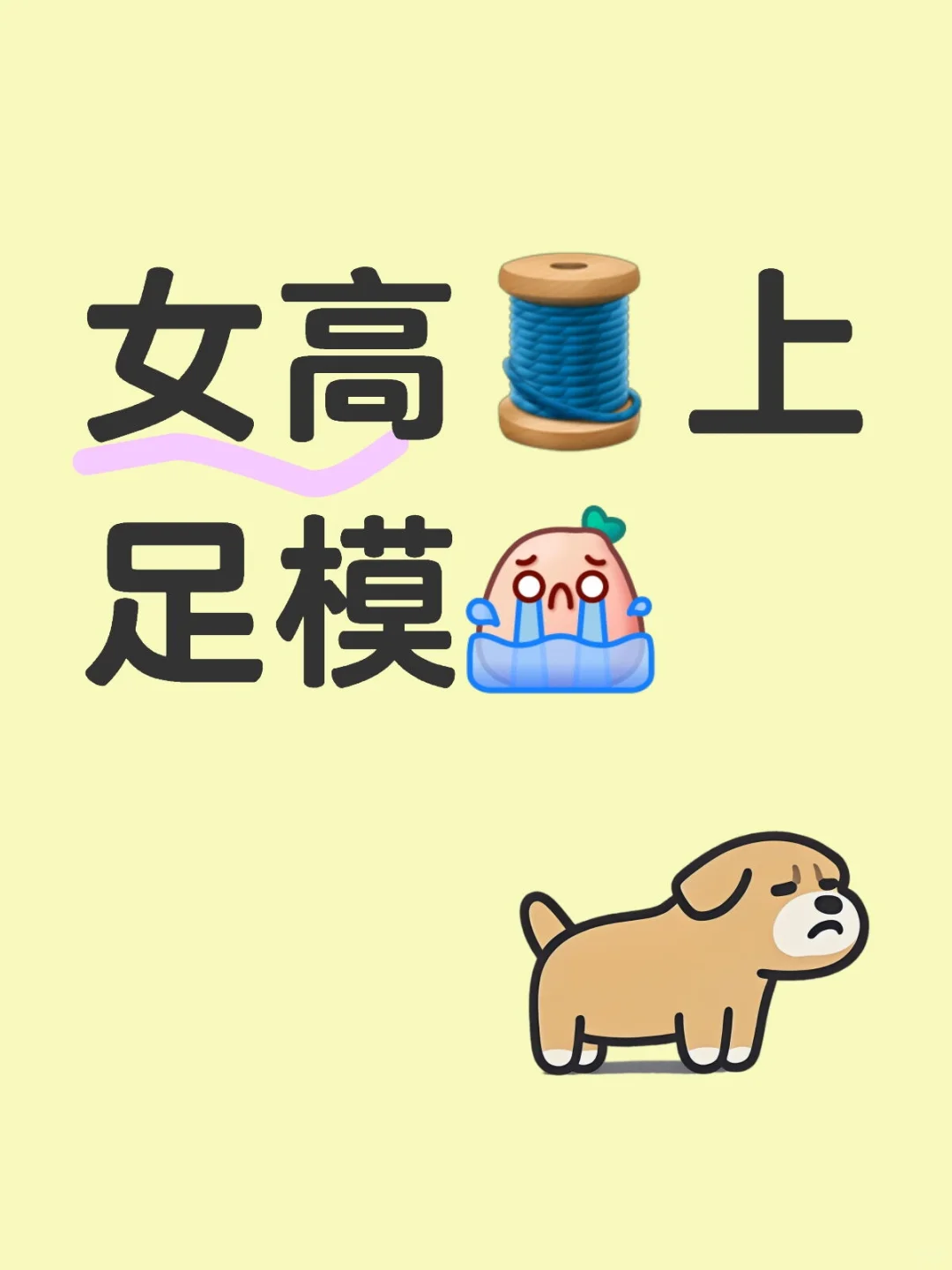 女高🧵上足模