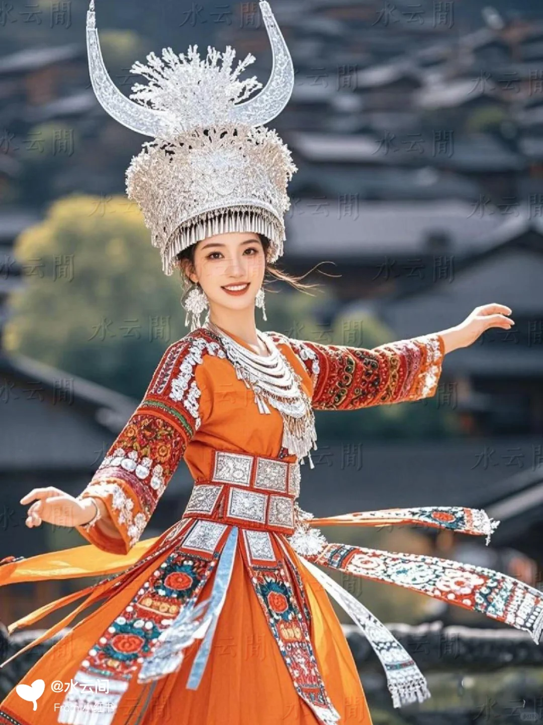 人物——苗族舞蹈