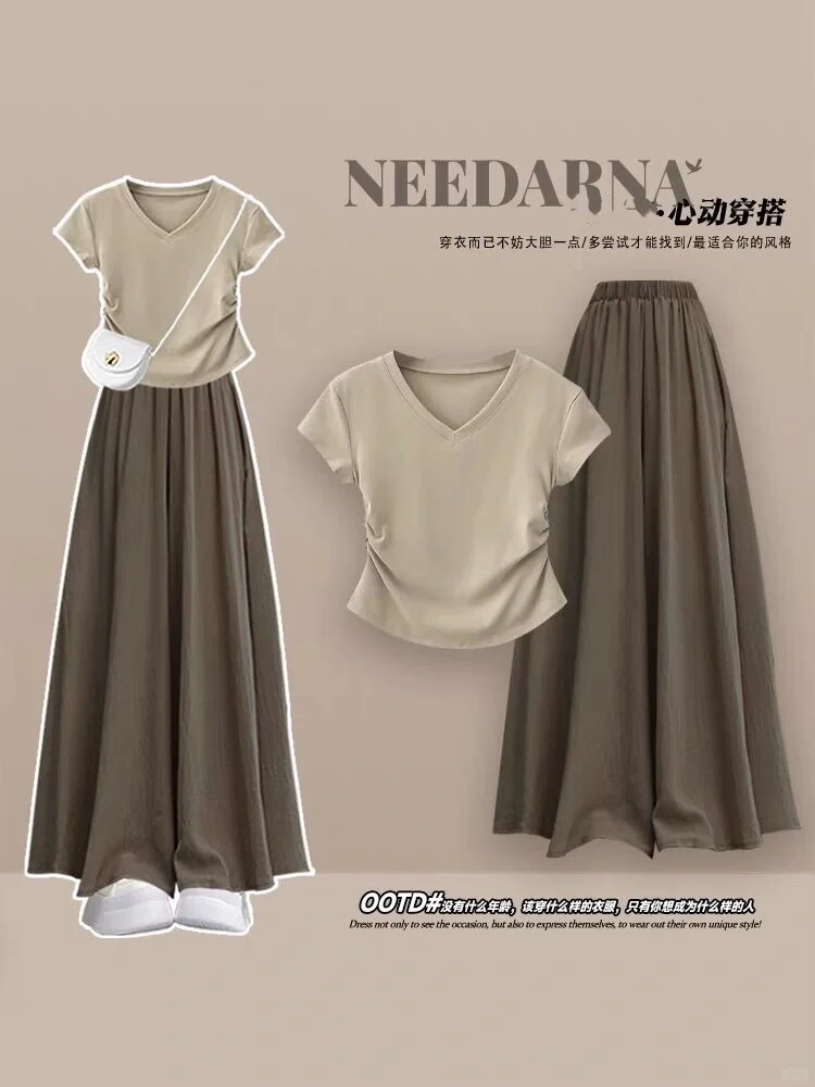 OOTD｜梨形微胖显瘦穿搭｜时尚休闲高级感套装