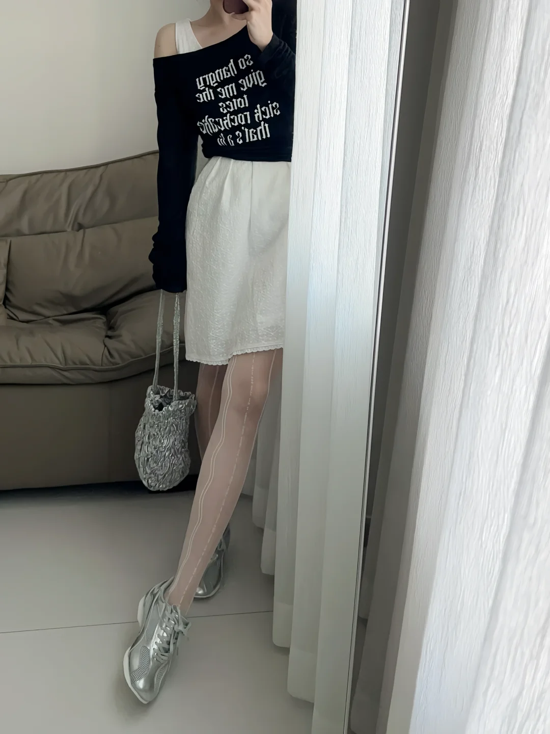 🤍本以为白丝不适合我….