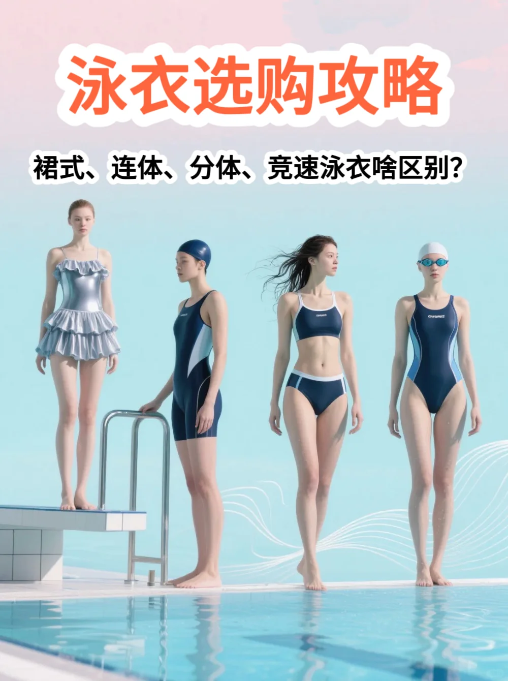 初学者必看👉🏻女式泳衣挑选指南