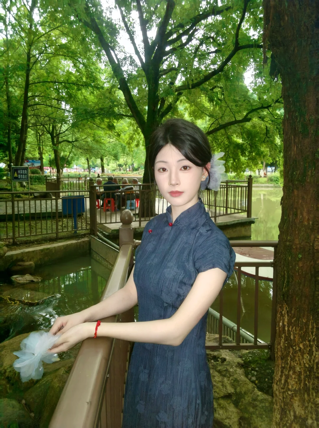新中式旗袍穿搭也太美了吧‼️