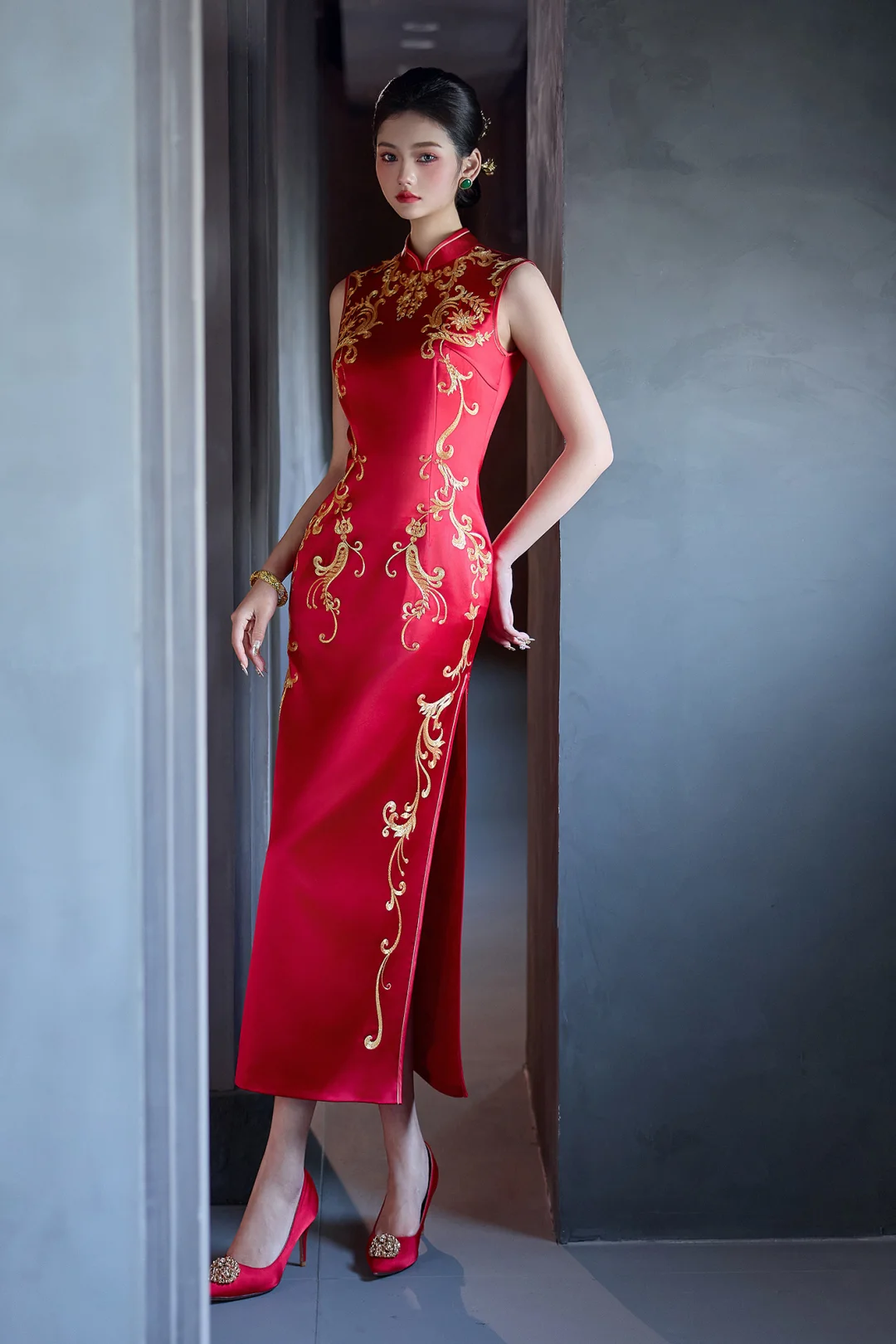 中式美学 | 订婚敬茶小旗袍哪件戳中你的心