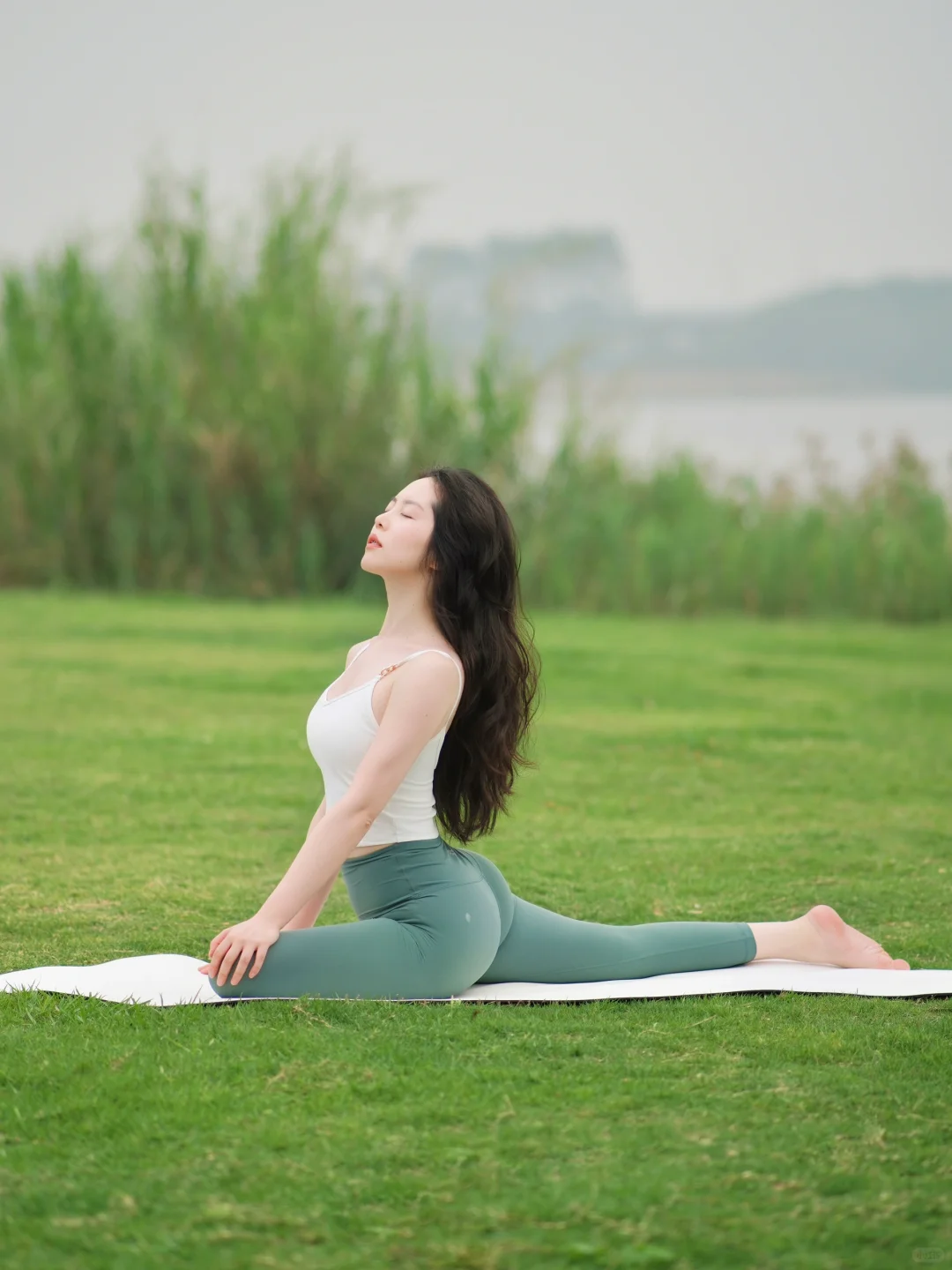 🧘‍♀️久违的户外草坪瑜伽