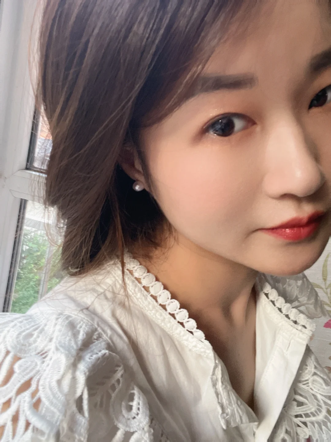 半张脸