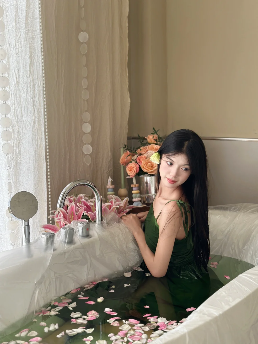 潍坊拍的纯欲浴缸照📷