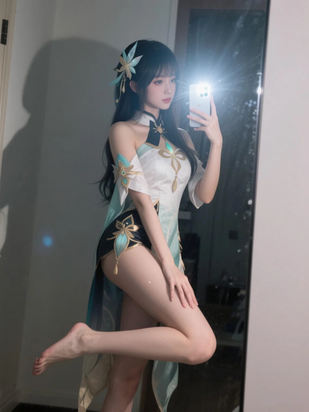 白丝美腿