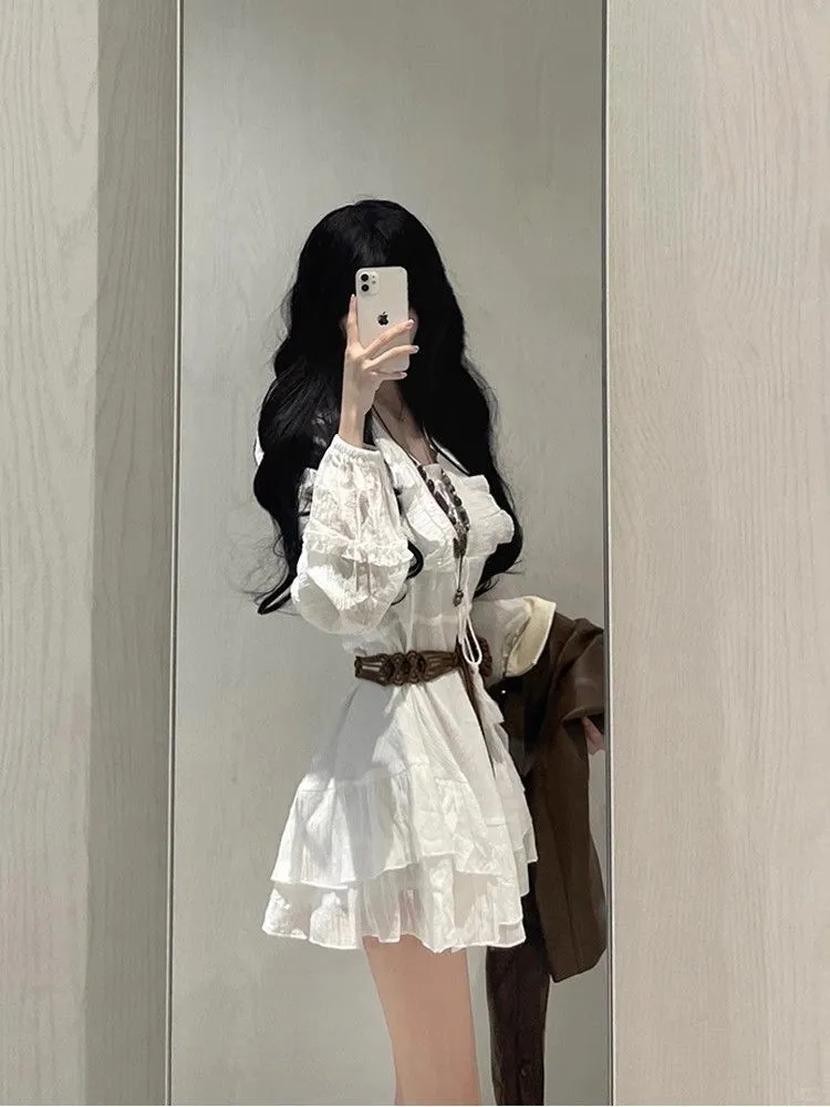 👗夏日必备！民族风长袖连衣裙🌞