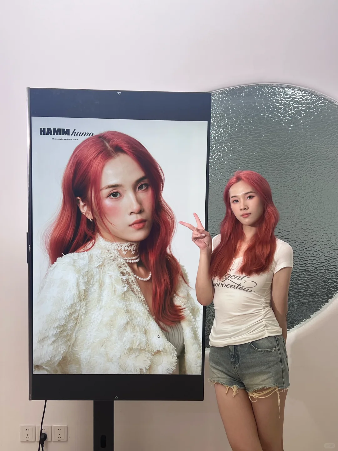发pyq被狂问是不是当模特的写真花絮🌸