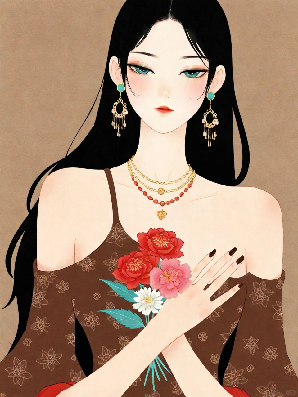 AI绘画｜东方美人