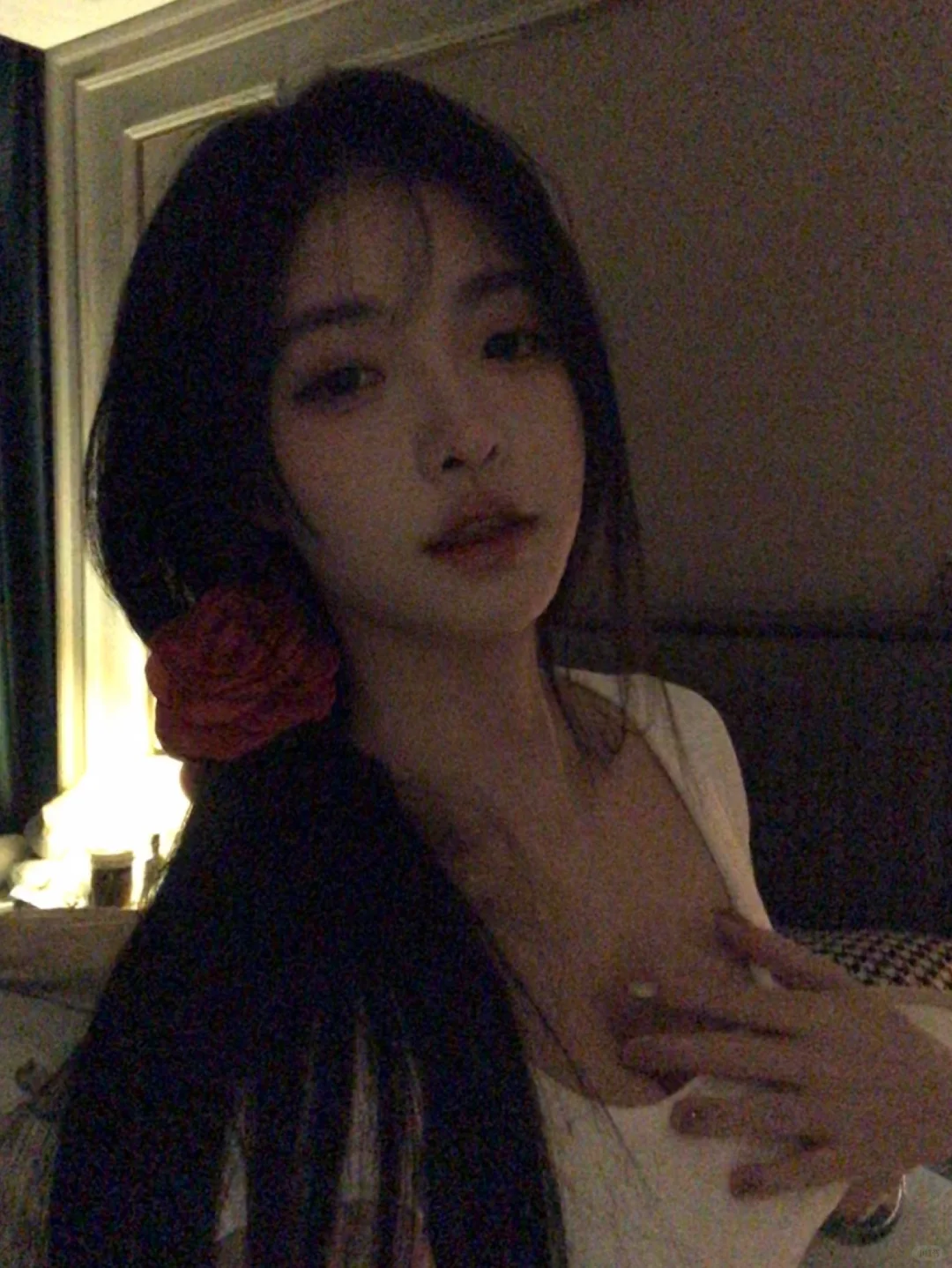低像素 随机迷倒一位女大