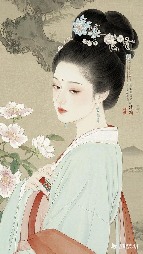 古风仕女图