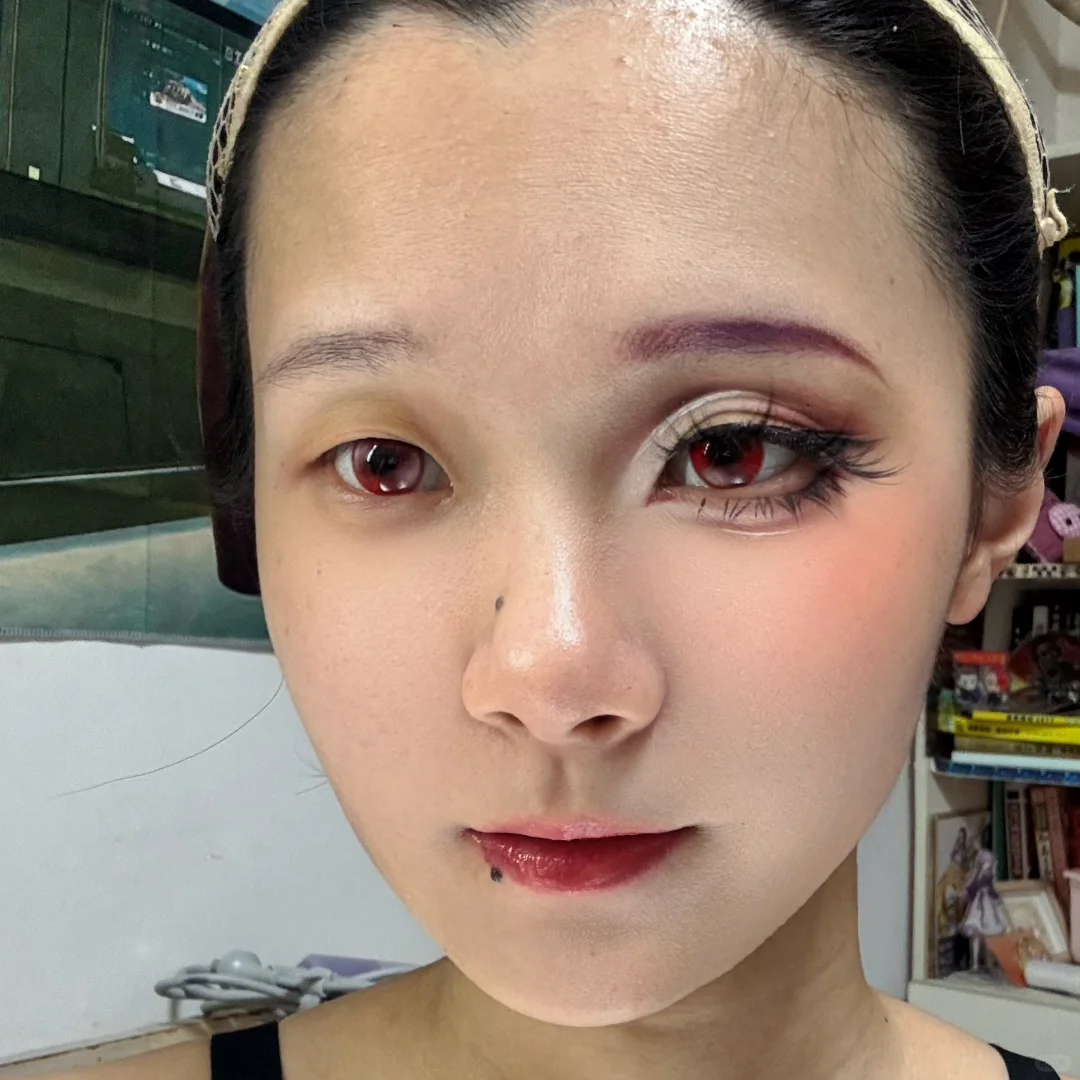 左滑看卸妆 神代利世妆面分享一