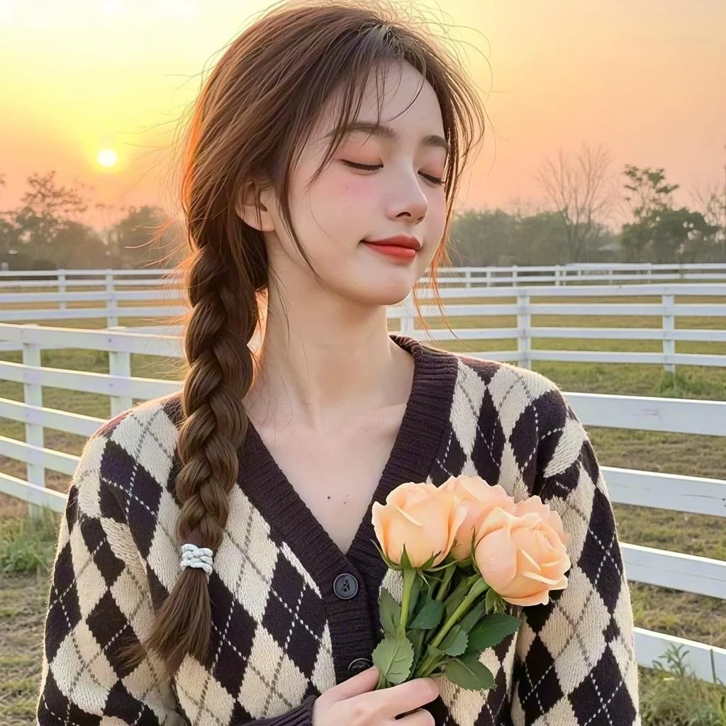早安，今天是粉色的玫瑰🌹女孩~