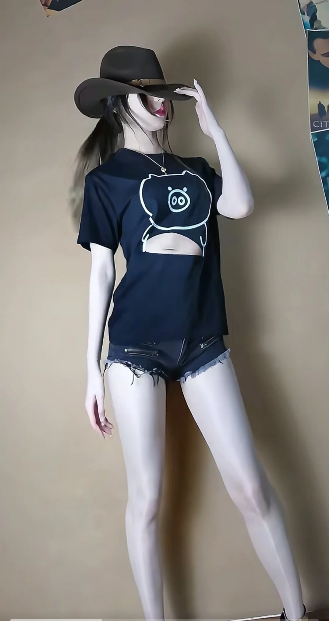 街头美女穿搭