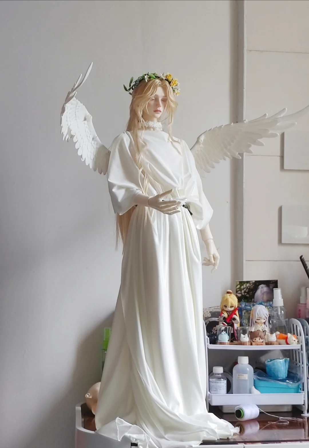 做了一下午的衣服 物有所值(´இωஇ｀)