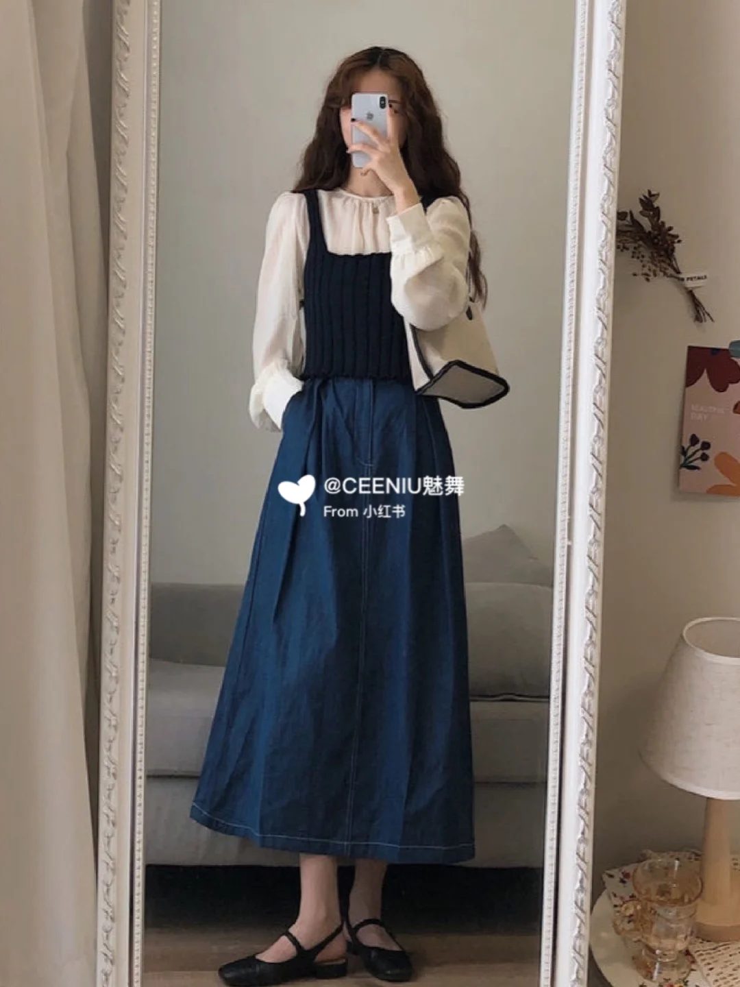 盐系女生早春温柔穿搭💕知性而优雅气质裙装