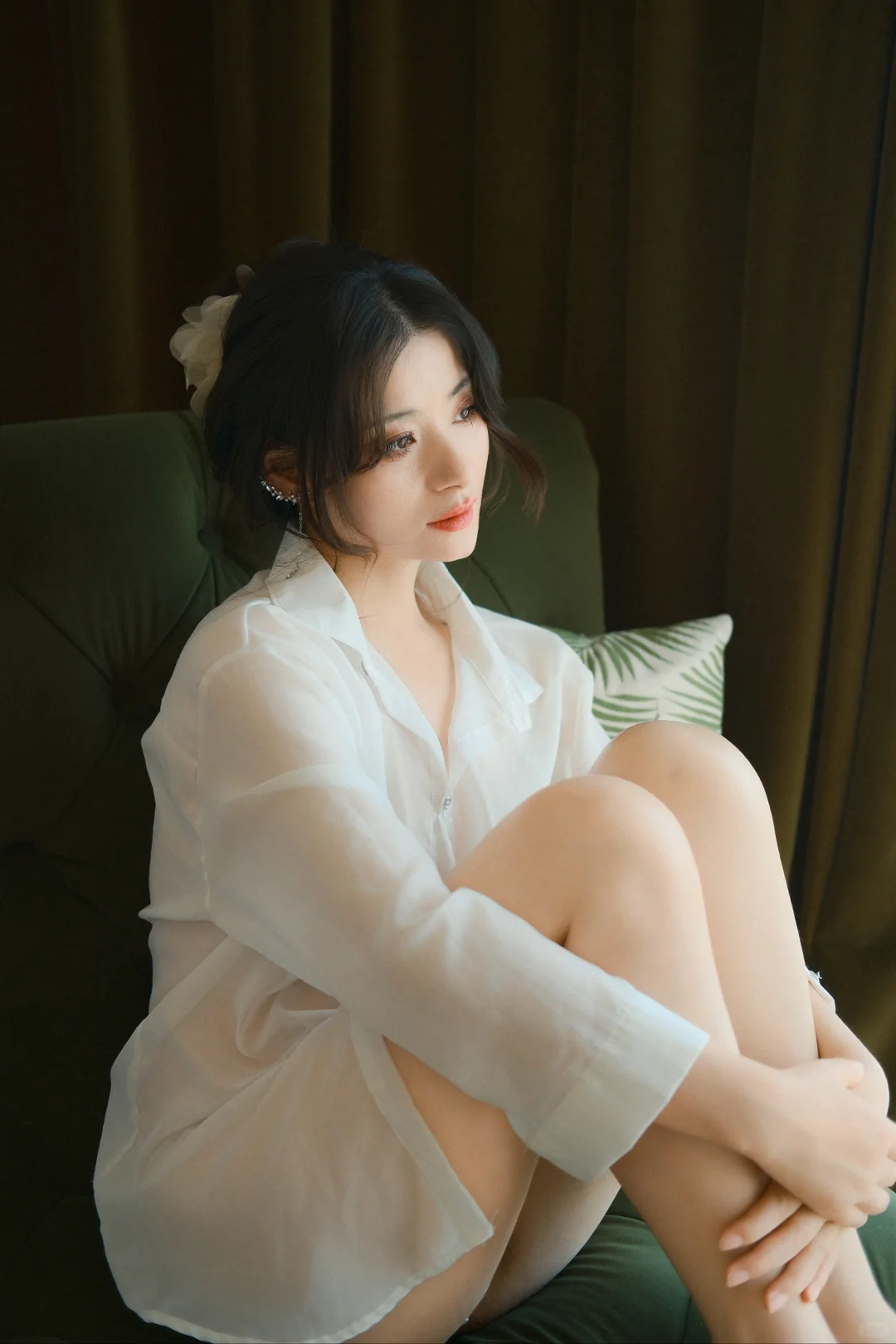很喜欢的纯欲风，一件衣服拍了三次了
