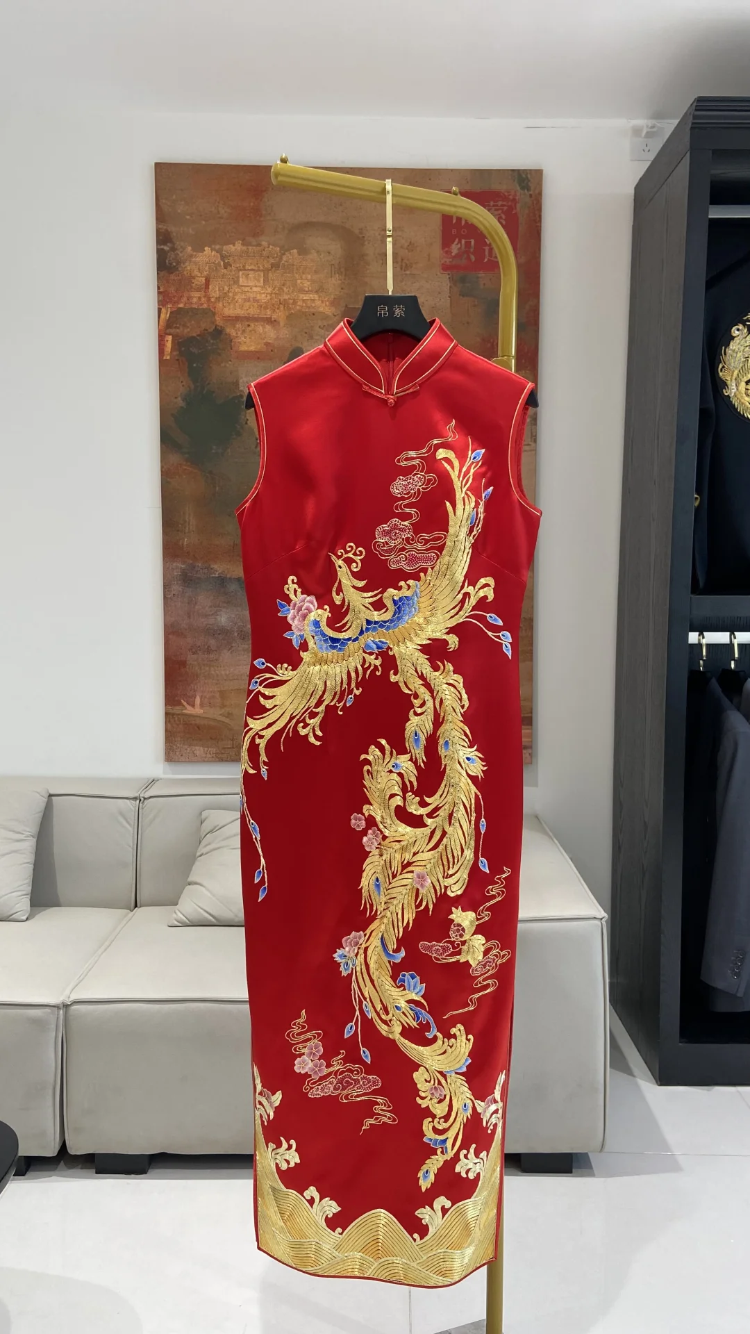 在石家庄这家旗袍店试到了最满意的婚服✨