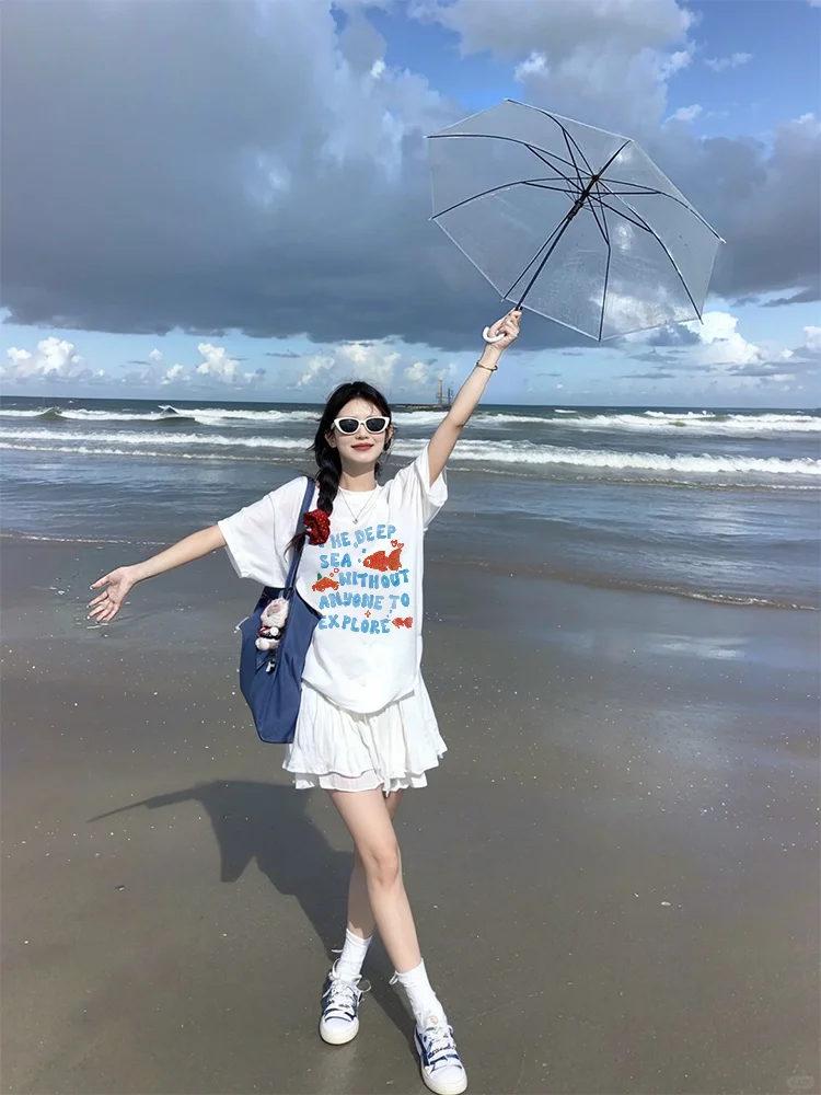 165ootd｜越简单越好看的夏日短袖‼️