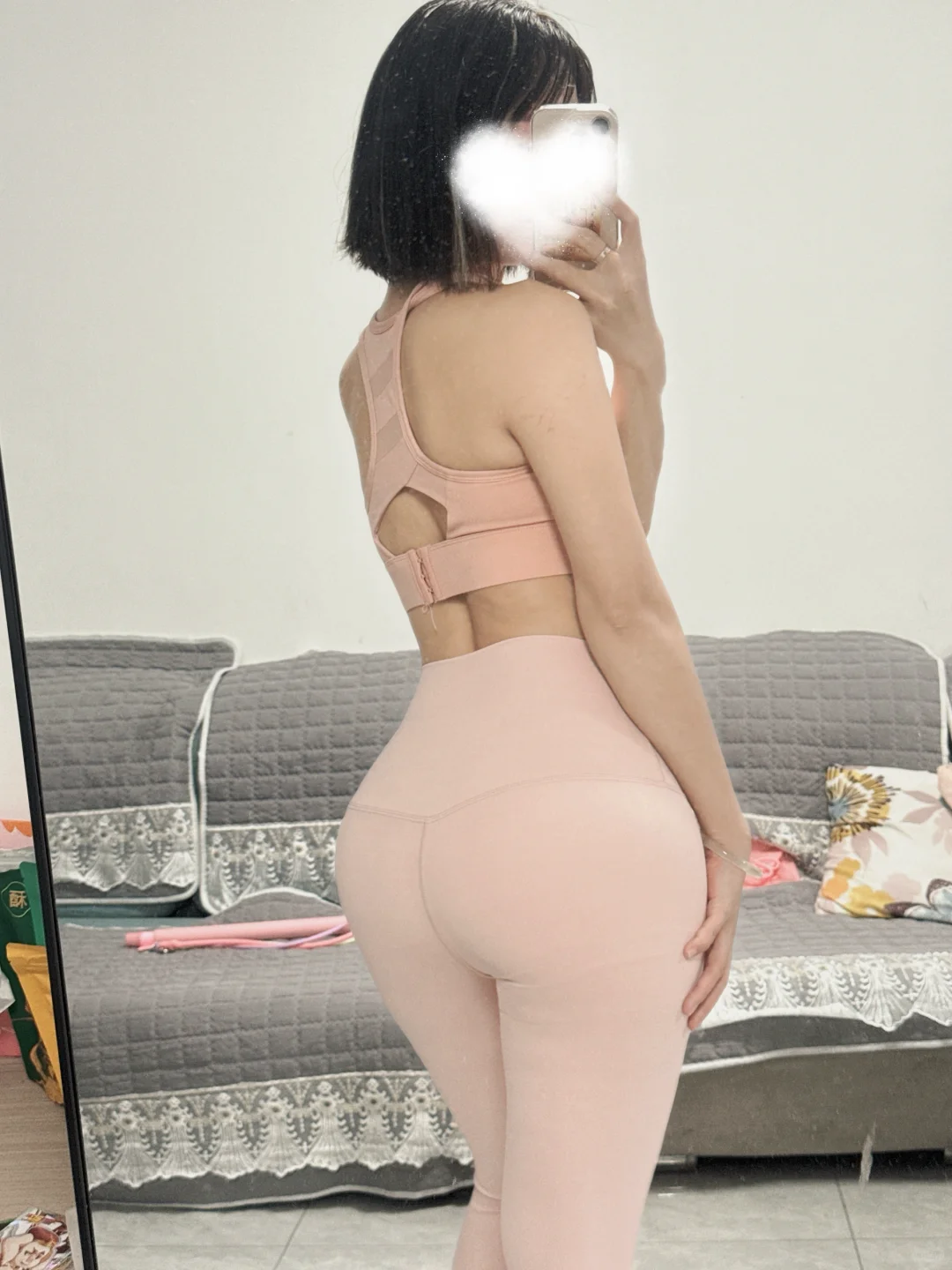 谁不爱粉色瑜伽裤？