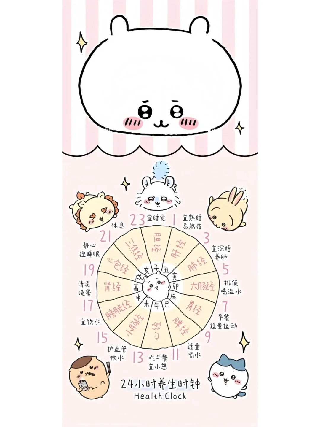 chiikawa的全天候健康规划