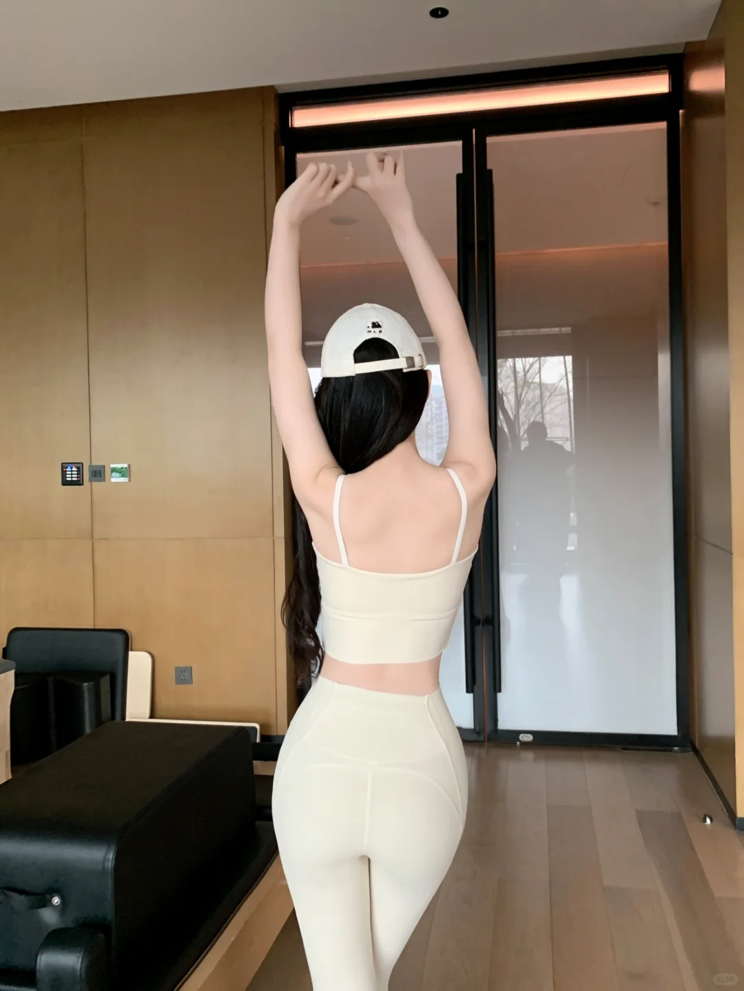 🥛奶里奶气的白色套装｜瑜伽服里的白月光