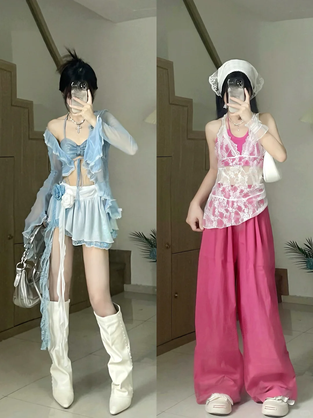 夏日吊带➕罩衫穿搭✖️8️⃣套❣️好绝好辣妹👛