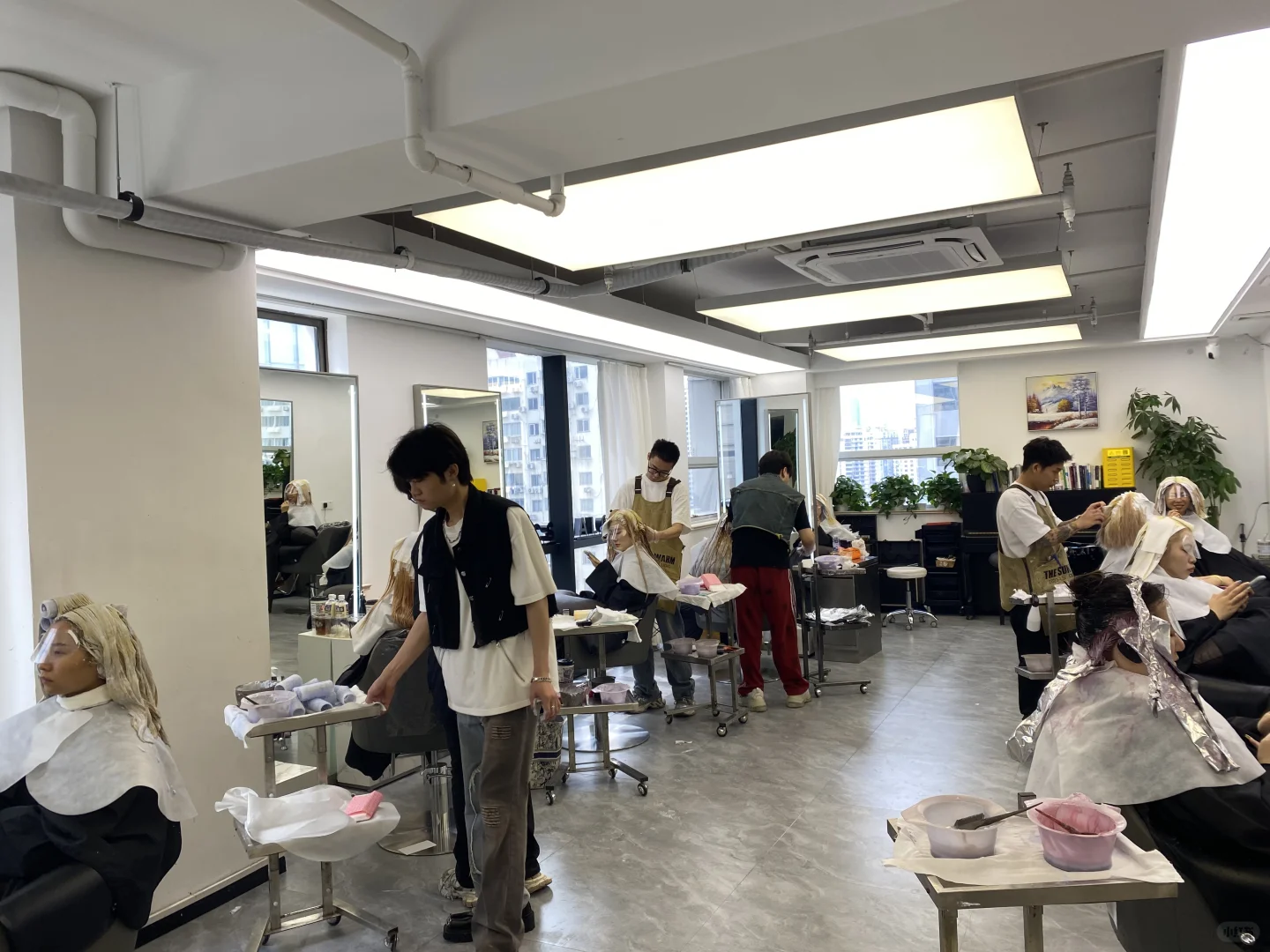 上海染发188平价染发店作品和日常