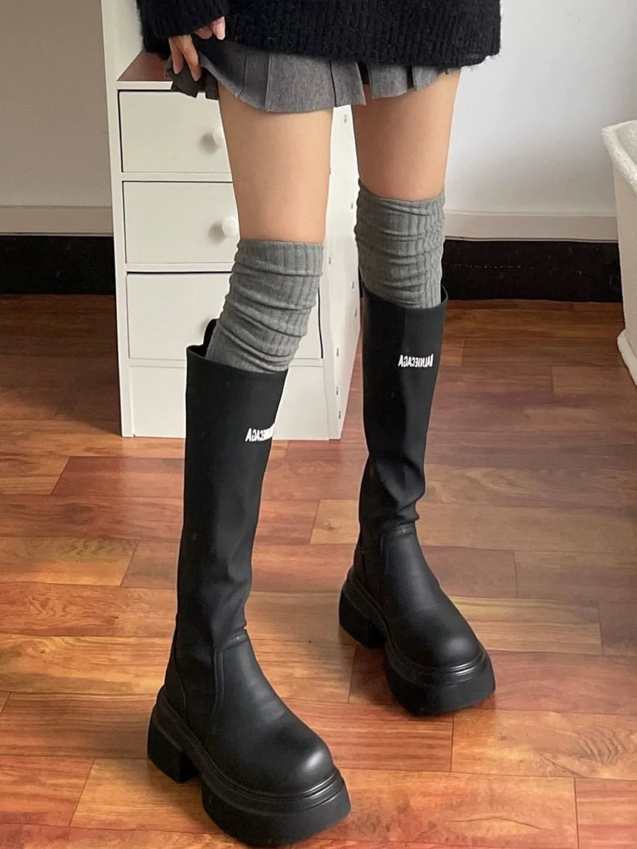 春季必备！显瘦过膝袜🧦