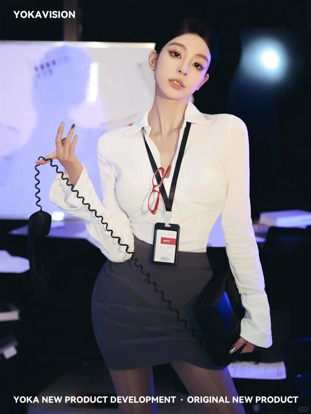 高智又迷人快来领略办公室海妖风的魅力