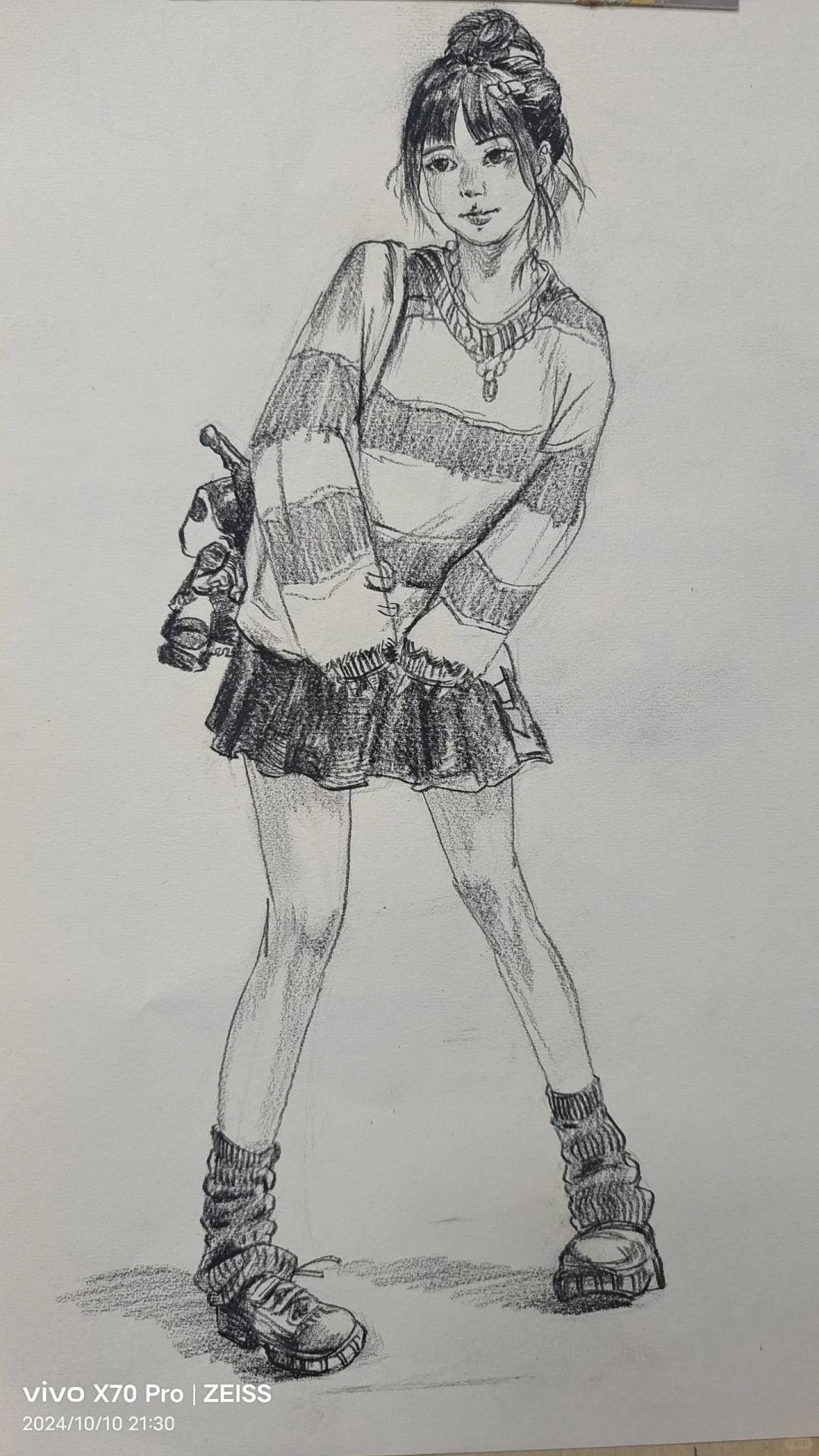 速写美女