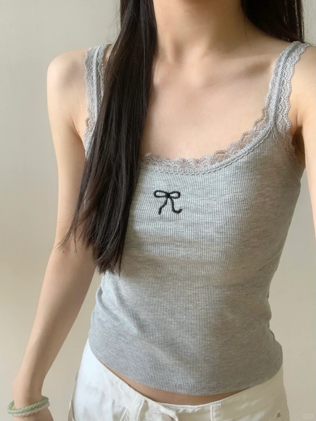 韩系又纯欲的bm氛围感吊带背心！好米好撩人！