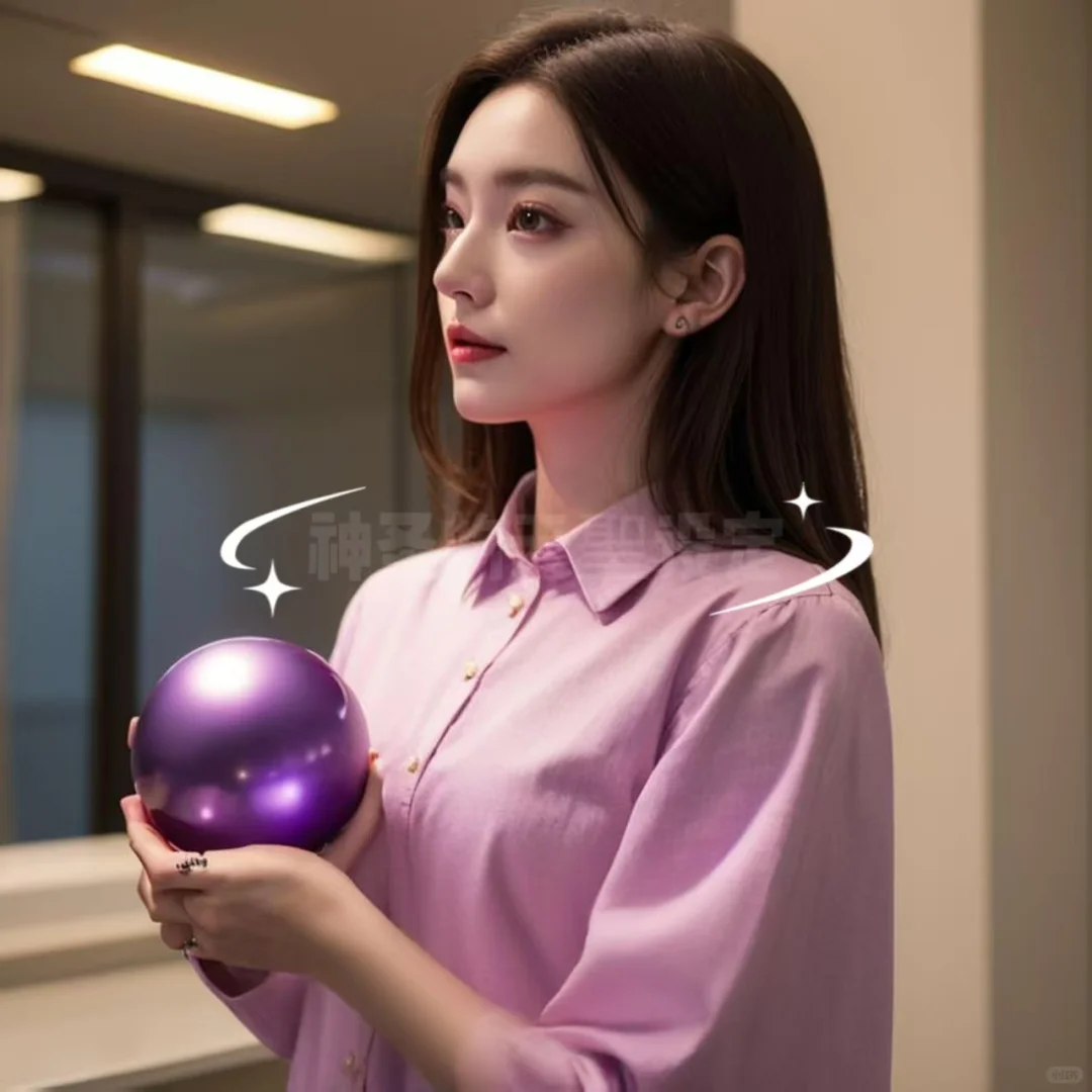 粉色美女头像
