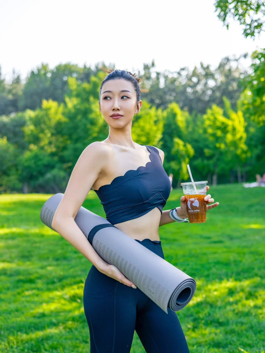 户外瑜伽🧘感受大自然带给我的松弛感💛