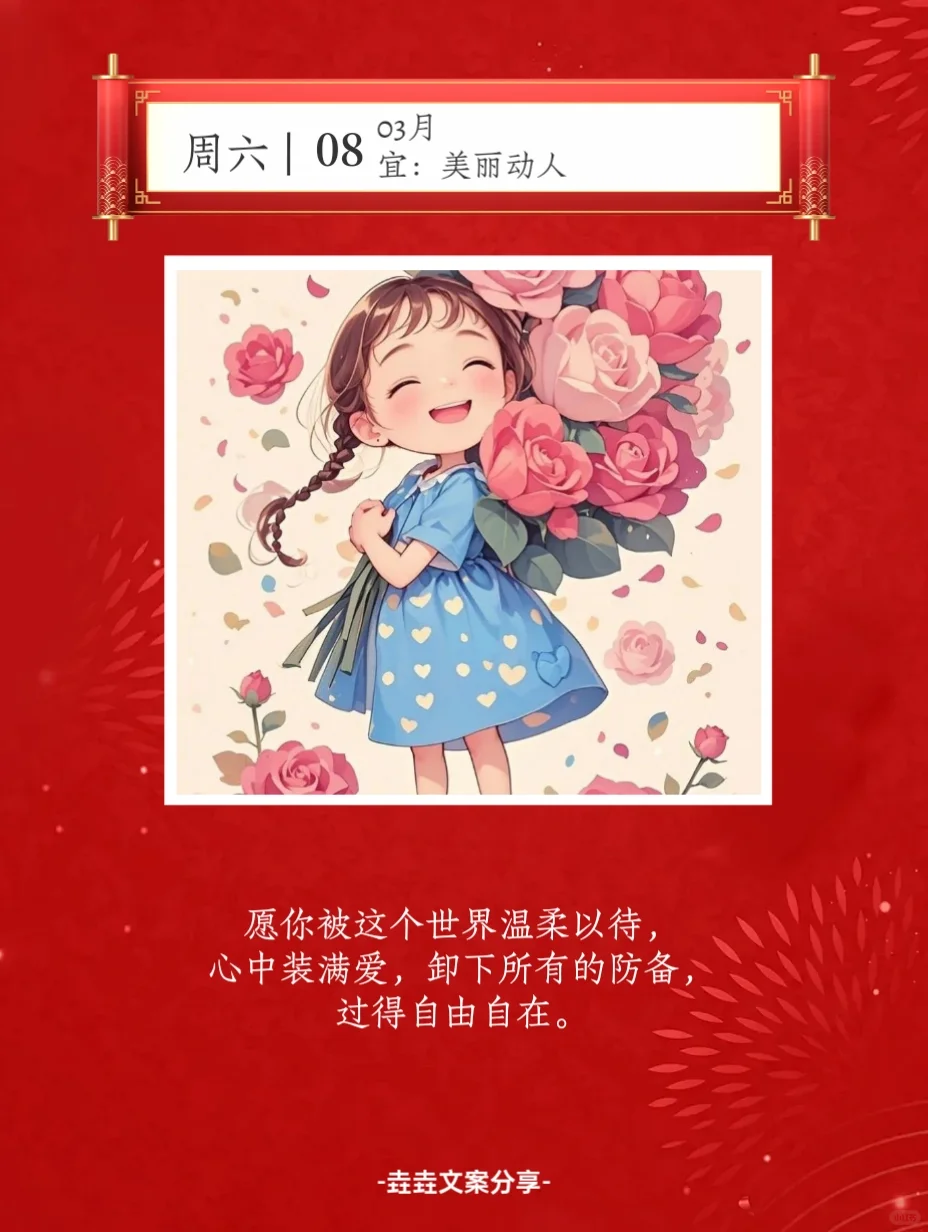 ❤️女神节！走心又高级的朋友圈文案~