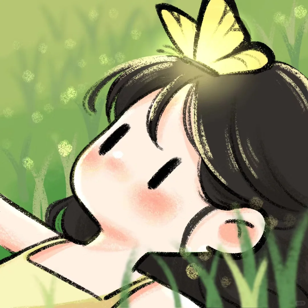 🖍️蜡笔风🎨WeChat❄️女生头像🥀