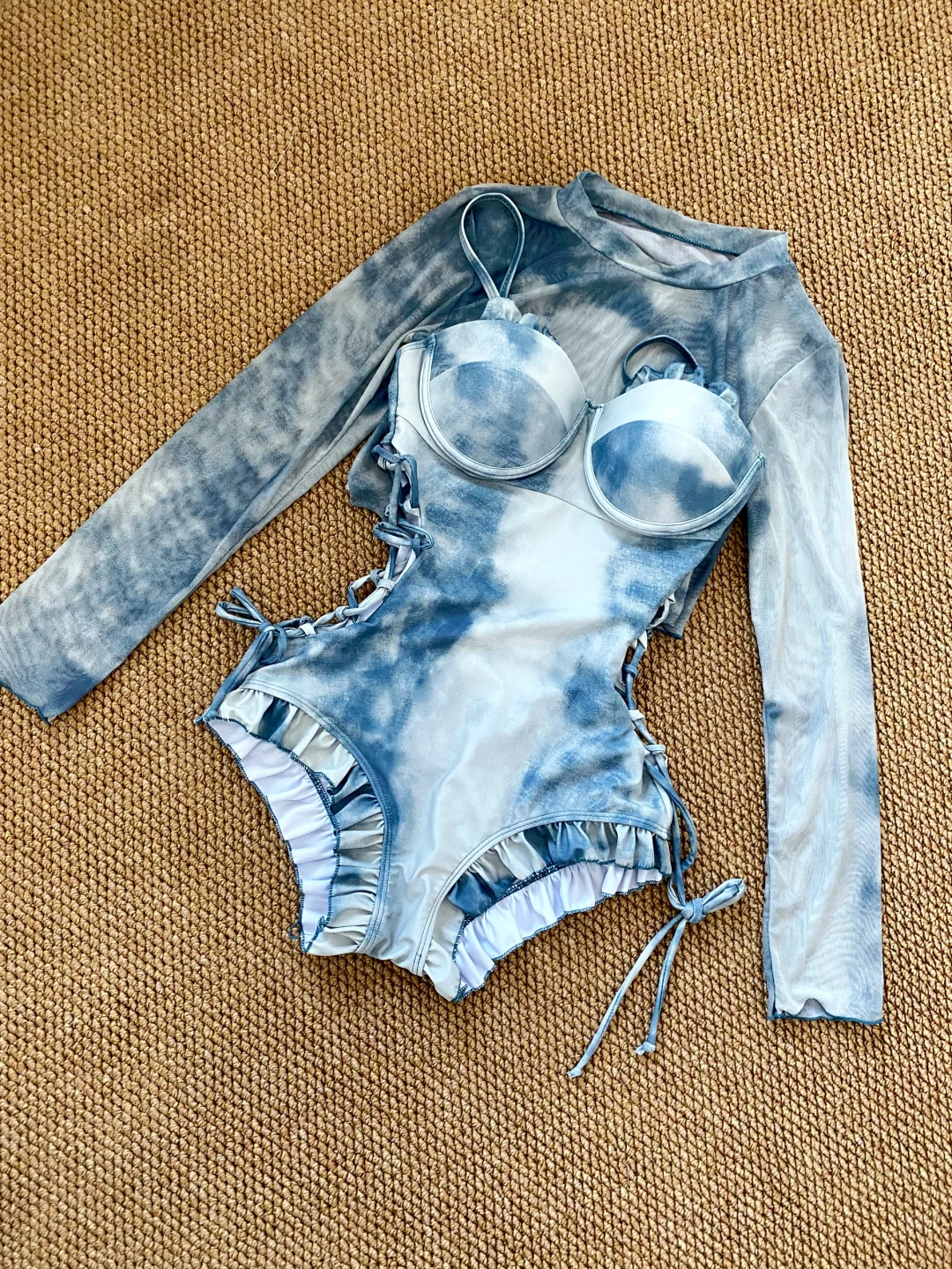 泳衣分享、蓝色系泳衣👙、