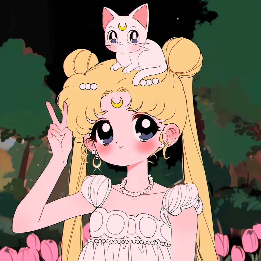 可爱美少女战士头像