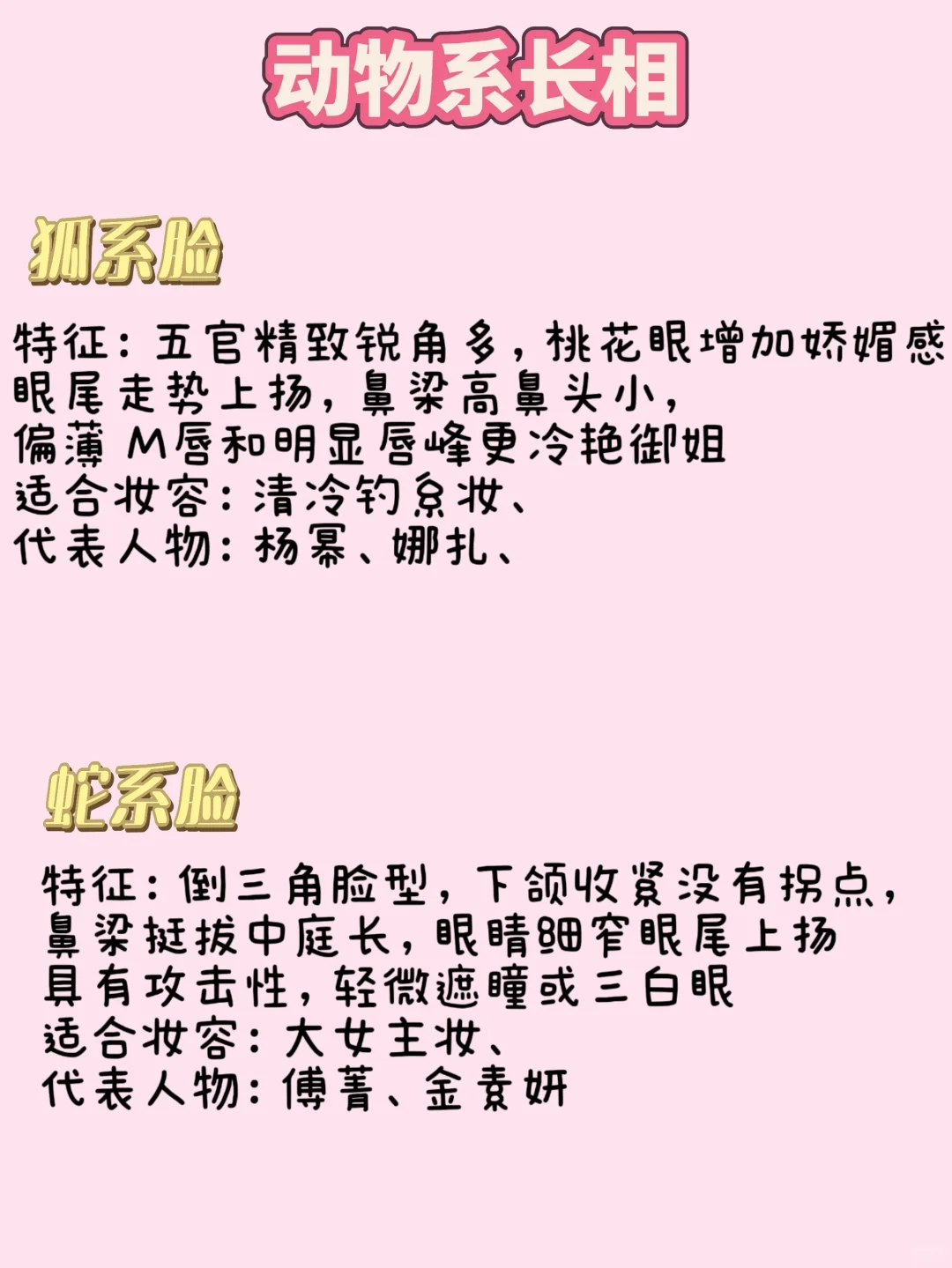 10S自测！！你是属于那种动物系美女🤩
