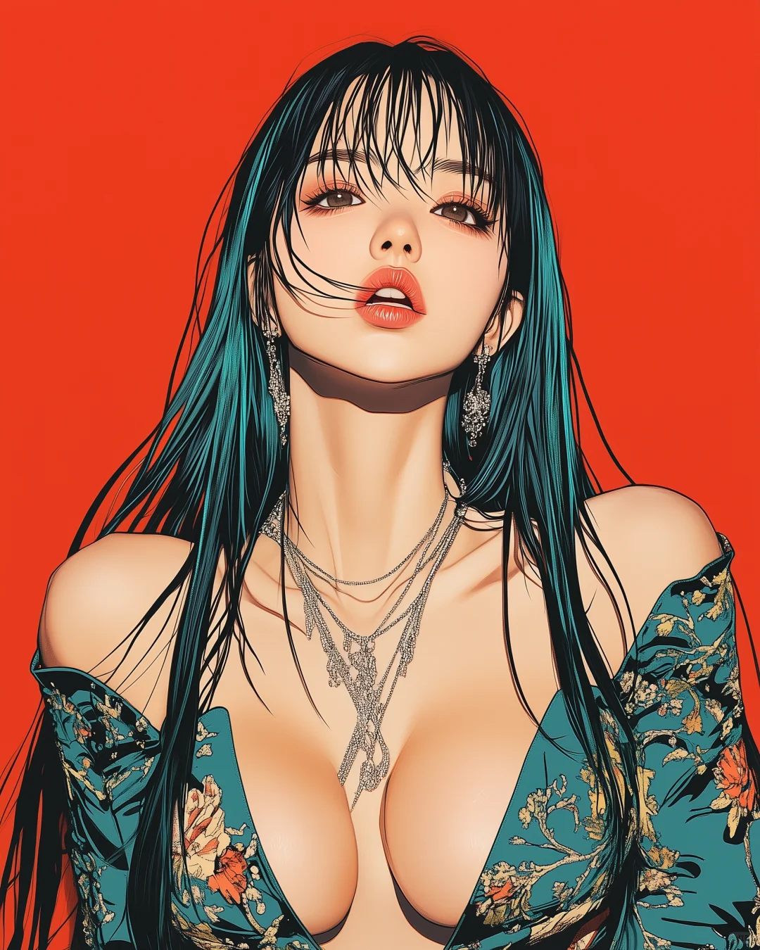 风格化少女